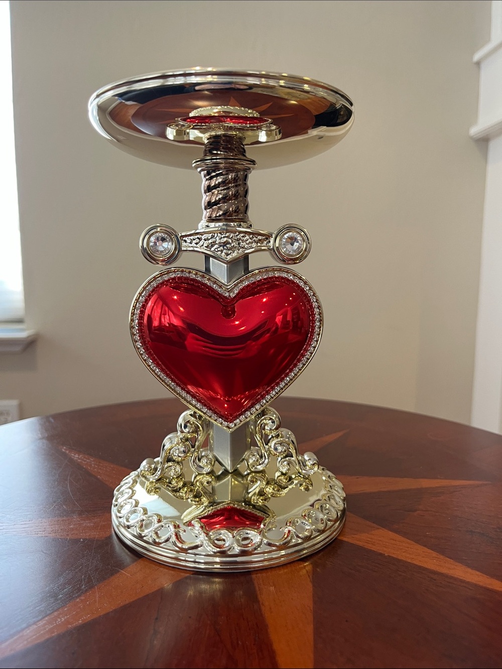 Bath & Body Works Disney Villains Sword & Heart Candle Holder